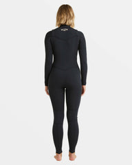4/3mm Salty Dayz Natural Upcycler GBS Chest Zip Wetsuit - Black