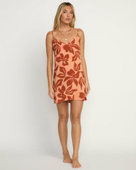 90's Babe Mini Dress - Apricot