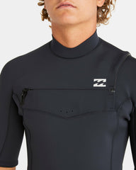 2/2mm Absolute Natural Upcycler GBS Chest Zip Wetsuit - Black