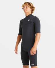 2/2mm Absolute Natural Upcycler GBS Chest Zip Short Sleeve Springsuit