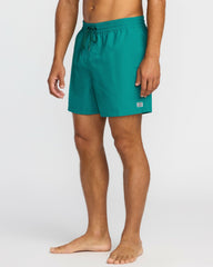 All Day Laybacks 16" Trunks - Real Teal