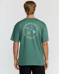 Aloha Island Hi Regular Short Sleeve T-Shirt - Sage Green