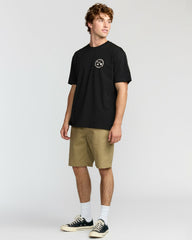 Aloha Island Hi Regular Short Sleeve T-Shirt - Washed Black