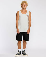 Arch Fade Tank - Off White