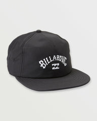 Arch Team Snapback Hat - Black