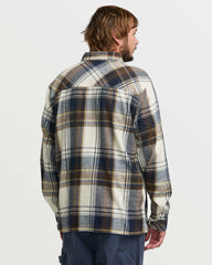 Bad Dog Flannel Shirt - Silver