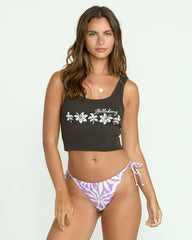 Beach Path Tank - Off Black