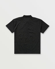 Billabong x Mami Wata Black Star Surf Club Short Sleeve Polo Shirt - B
