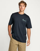 Checking In Regular Tee - Aged Indigo