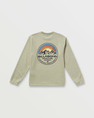 Compass Crew Sweatshirt - Sage Heather