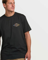 Crayon Wave Premium Tee - Dark Navy