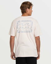 Crayon Wave Premium Tee - Light Pink