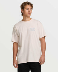 Crayon Wave Premium Tee - Light Pink