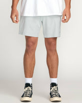 Crossfire Submersible 17" Hybrid Shorts - Ash Blue