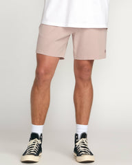 Crossfire Submersible 17" Hybrid Shorts - Dusty Pink