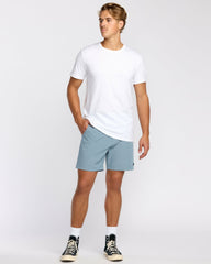 Crossfire Submersible 17" Hybrid Shorts - Slate Blue