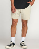 Crossfire Submersible 17" Hybrid Shorts - Sand