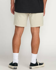 Crossfire Submersible 17" Hybrid Shorts - Sand