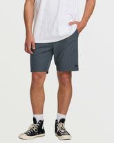 Crossfire Submersible 19" Hybrid Shorts - Navy