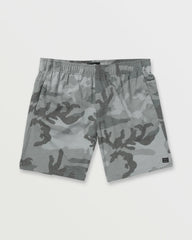 Crossfire Elastic Submersible 18" Hybrid Shorts - Black Camo
