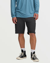 Crossfire Submersible 21" Hybrid Shorts - Black