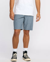 Crossfire Submersible 21" Hybrid Shorts - Slate Blue
