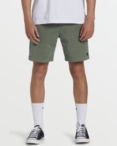 Crossfire Wave Wash Submersible 18" Hybrid Shorts - Sage