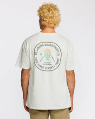 Desert Flower Regular Short Sleeve T-Shirt - Off White