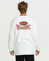 Double Spread OG Long Sleeve Tee - White