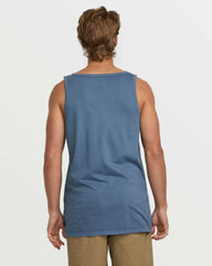Essential Premium Wave Wash Tank - Slate Blue