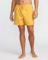 Every Other Day Laybacks 16" Trunks - Dust Yellow