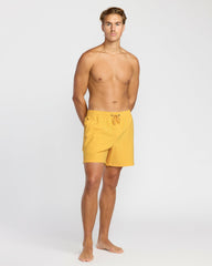 Every Other Day Laybacks 16" Trunks - Dust Yellow