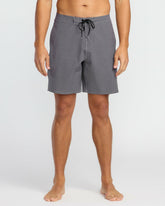 Every Other Day Lo Tide 18" Boardshorts - Gray Violet