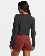 Free Fall Corduroy Shorts - Choc Chip
