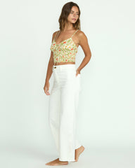 Free Fall High-Waist Pants - Salt Crystal 1