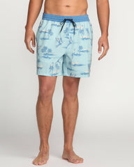 Good Times Laybacks 16" Trunks - Dusty Blue