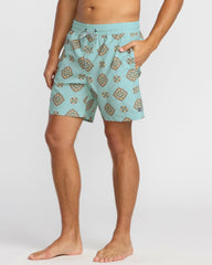 Good Times Layback 16" Trunks - Light Blue