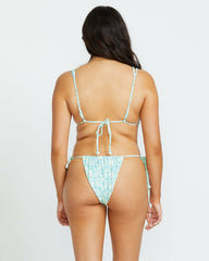 Happy Dance Bells Pant Bikini Bottom - Sea Spray