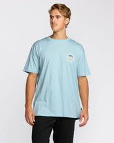 Hollow Premium Short Sleeve T-Shirt - Coastal Blue