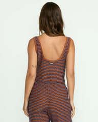 Hot Tides Knit Tank - Sedona