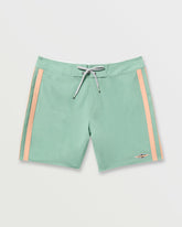 Kirra Pro Performance 18" Boardshorts - Mist Green
