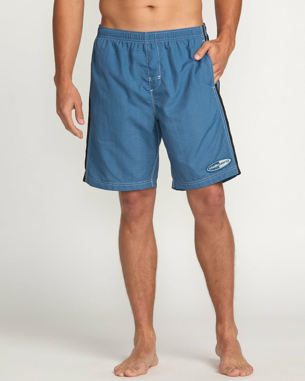 Kirra Throw On Laybacks 19' Trunks - Deep Blue