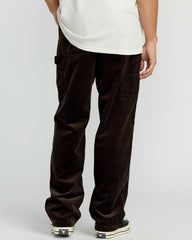 Larry Cord Garage Pants - Chocolate