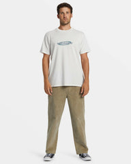 Larry Elastic Waist Corduroy Pants - Dune