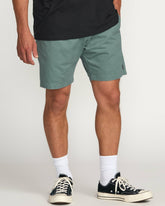 Larry Laybacks 19" Twill Shorts - Pine