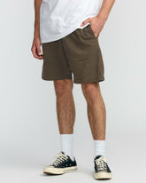 Larry Laybacks 19" Twill Shorts - Rustic Brown