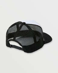 Mai Tai Hi Foam Trucker Hat - Black White