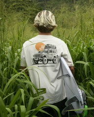 Making Tracks A/Div Tee - Off White