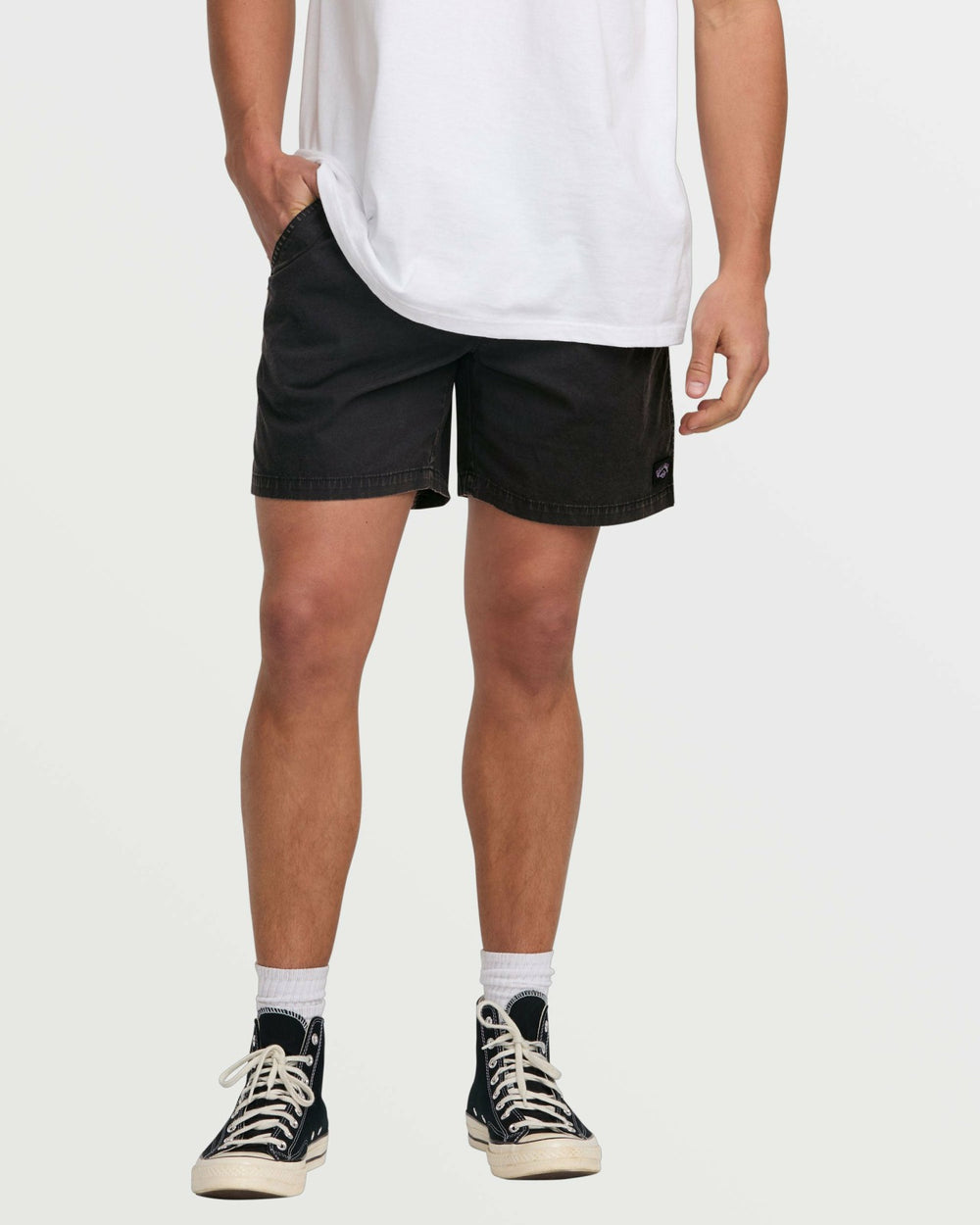 Mario Shorts 17" - Black