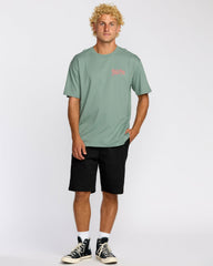 Morning Haze Regular Short Sleeve T-Shirt - Mineral Blue